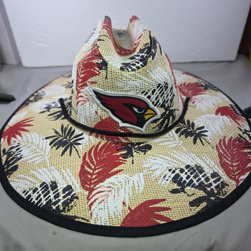 Arizona Cardinals FOCO NFL Floral Straw Hat
